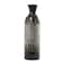 27" Black Capiz Shell Handmade Vase with Gray Ombre Design